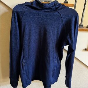 Almost New Lululemon Ready To Rulu Hoodie
Running Luon Spray Jacquard Blue/Black